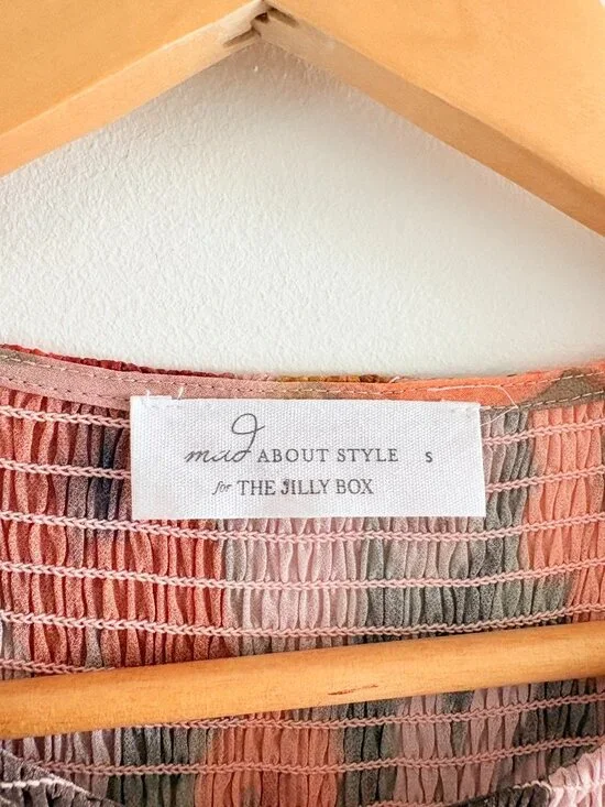 Jillian Harris Grace Midi Dress Mad About Style Fall 2023 Jilly Box Small - Picture 6 of 7